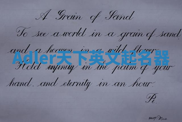 Adler天下英文起名器