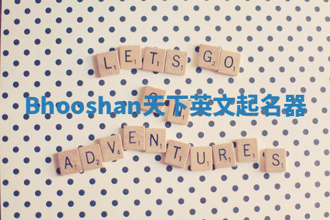 Bhooshan天下英文起名器 Bhooshan天下英文起名器