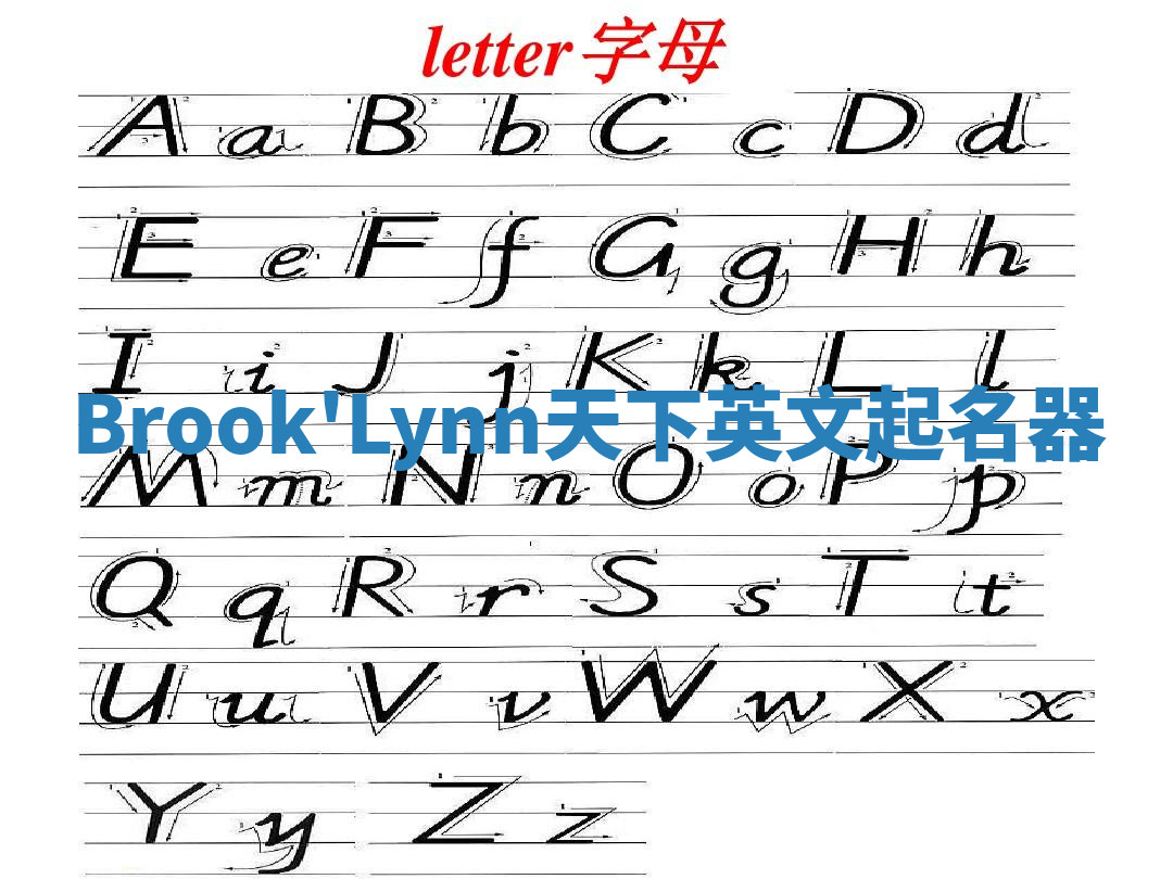 Brook'Lynn天下英文起名器
