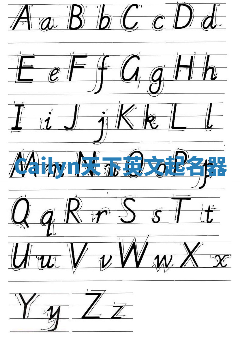 Cailyn天下英文起名器