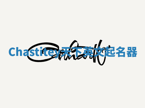 Chastitey天下英文起名器 Chastitey天下英文起名器