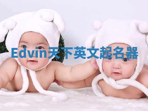 Edvin天下英文起名器 Edvin天下英文起名器