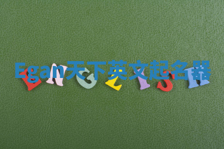 Egan天下英文起名器