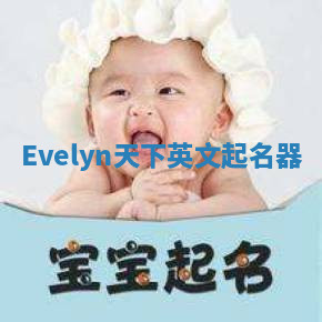 Evelyn天下英文起名器 Evelyn天下英文起名器