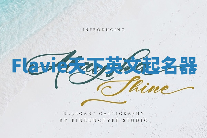 Flavie天下英文起名器