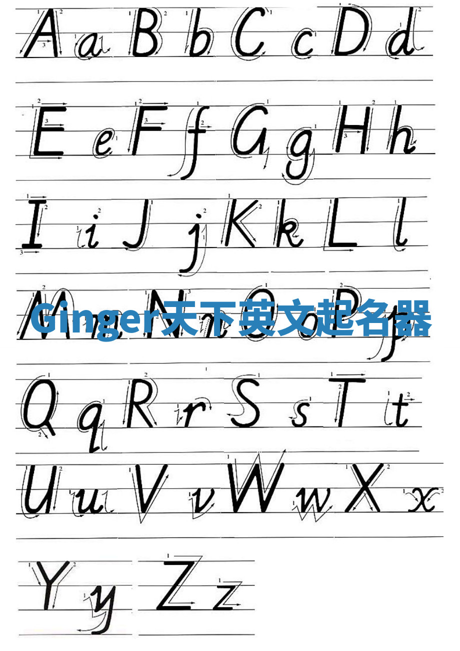 Ginger天下英文起名器