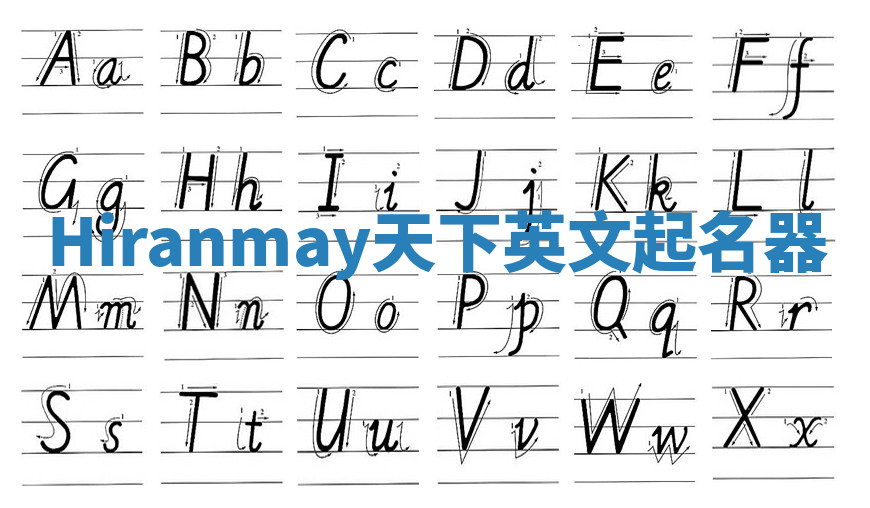 Hiranmay天下英文起名器 Hiranmay天下英文起名器