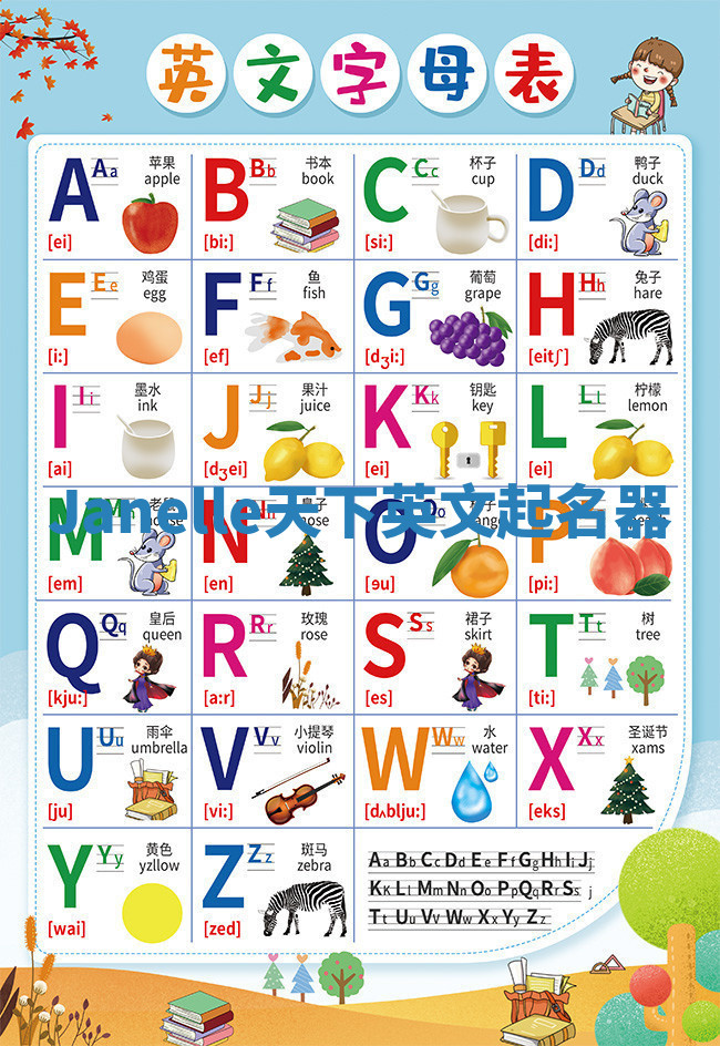 Janelle天下英文起名器 Janelle天下英文起名器