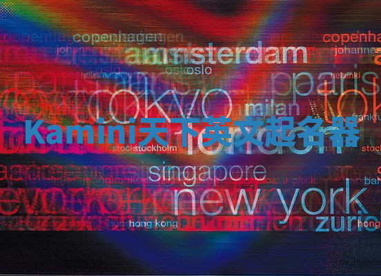 Kamini天下英文起名器