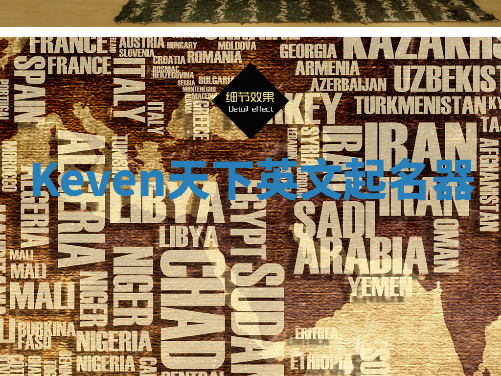 Keven天下英文起名器 Keven天下英文起名器