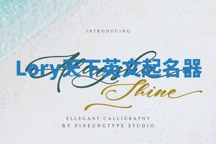 Lory天下英文起名器 Lory天下英文起名器