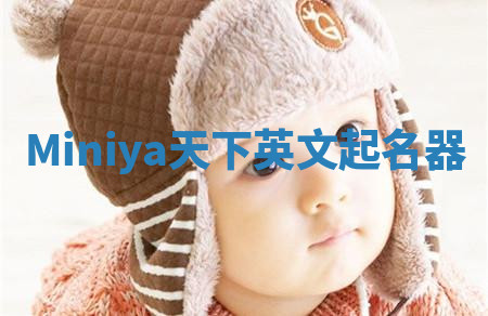 Miniya天下英文起名器 Miniya天下英文起名器