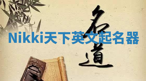 Nikki天下英文起名器