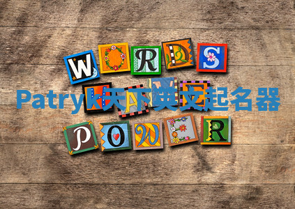 Patryk天下英文起名器