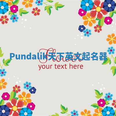 Pundalik天下英文起名器