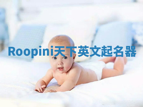 Roopini天下英文起名器