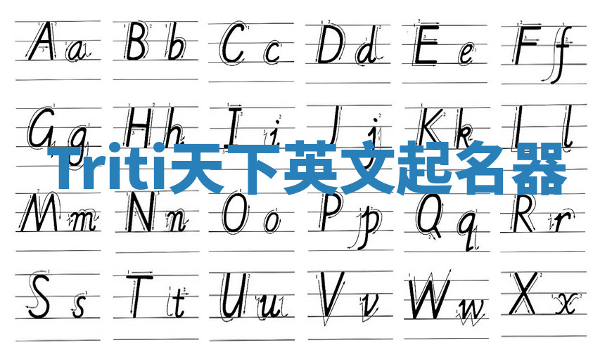 Triti天下英文起名器