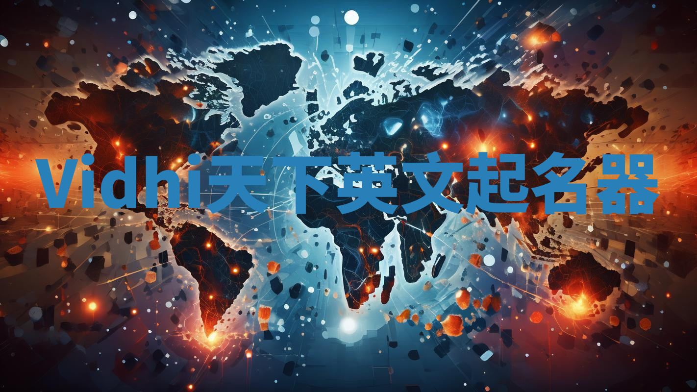 Vidhi天下英文起名器