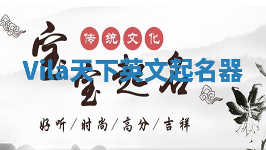 Vila天下英文起名器 Vila天下英文起名器