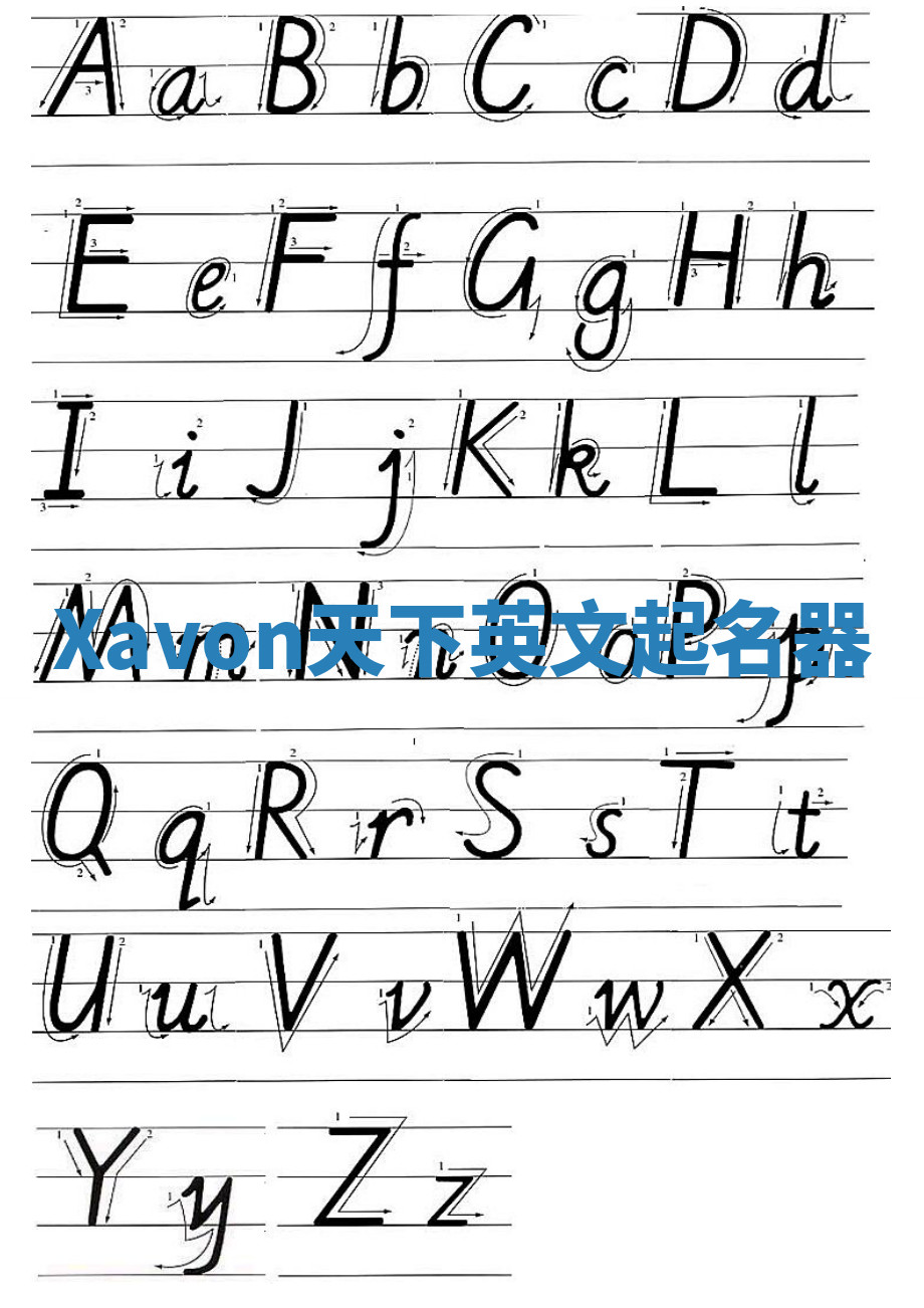 Xavon天下英文起名器 Xavon天下英文起名器